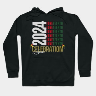 Celebration Juneteenth 2024 Hoodie